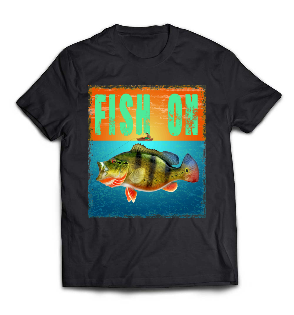 Fish On Peacock Bass Fishing T-Shirt: A Must-Have for Anglers